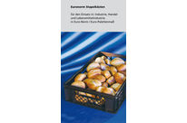 Produkte/Verpackungstechnik: Lager-, Transportbehälter, Kunststoffpaletten