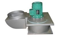 Radial ventilator typ : v sod austritt an 90°