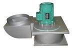 Radial ventilator typ : v sod austritt an 90°