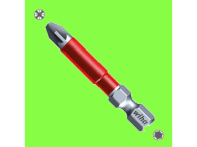 Wiha : WIHA- Embouts - Embouts Maxxtor - Embouts MaxxTor de 49 Pozidriv forme E 6,3