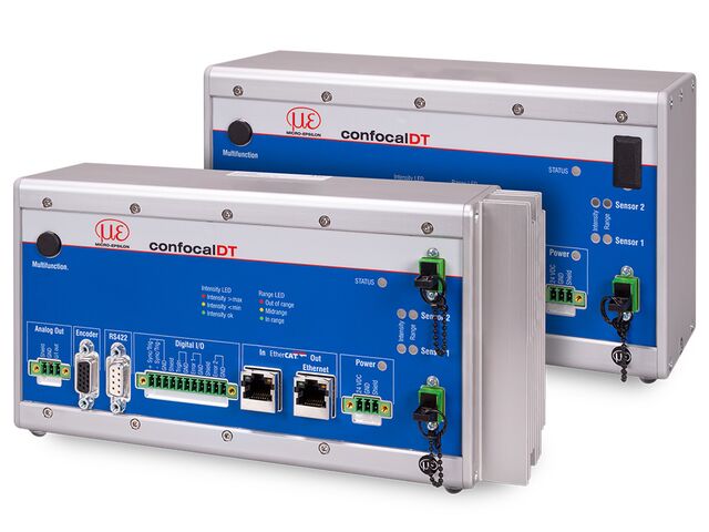 Lichtstarker Controller mit hoher Messgeschwindigkeit | confocalDT IFC2465/66