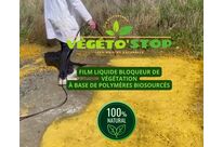 VÉGÉTO&amp;#039;STOP: VEGETATIONSBLOCKER-FLÜSSIGER FILM AUF BASIS VON BIOQUELLEN POLYMERN