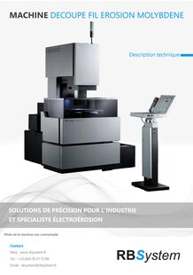 Drahtschneidemaschinen mit kontinuierlichem Molybdändraht, Arbeitsbereich von 400 x 300 bis 1600 x 1200 mm