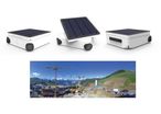 Stand-alone Überwachungskamera auf Solarpanel - Shot Box 4G