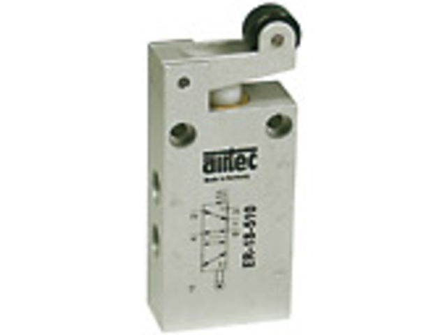 Rollenhebel mit Leerrücklauf betätigte