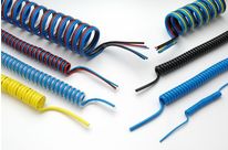 Blanke Polyurethan-Spiralschläuche