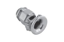 Kabelverschraubungen Messing mit Trompete und Klemmbacken