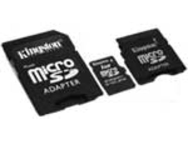 MicroSD Karte mit Adaptern