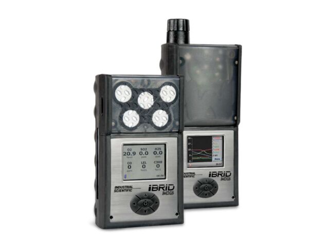 Industrial Scientific MX6 iBrid - Tragbares Multigaswarngerät Bis zu 6 Gase
