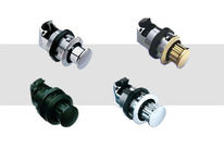 Schnappverschlüsse mit bündigem Drehknopf