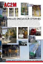 Französische Broschüre Klapptreppe AC2M (deutsch auf Anfrage)