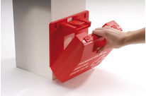 Wandträger für Kunststoffkoffer