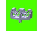 Araymond : Assemblages - ARAYMOND - Clip Plastique Pour cable ou Tube - Plastic Cable Clips - Support 2 ou 3 Tubes A Riveter - Drive Rivet Clips For 2 or 3 Tubes