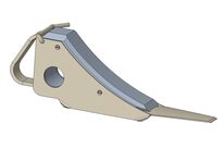 Gebohrte Eisenbahnkralle für Triebfahrzeuge | Ref. 400060 – ManuLine