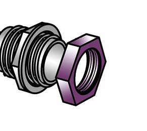 Gegenmuttern, metrisch - Spannmutter