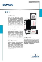 Katalog DCX Datanblatt für automatisierte Schweißanwendungen