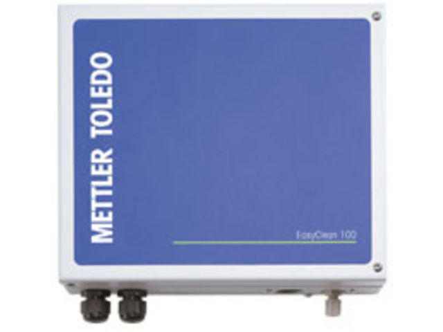 Automatisches Spülen von Sensoren, die in METTLER TOLEDO InDip-Armaturen installiert sind :  EasyClean100 
