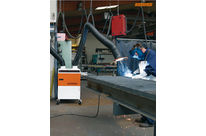 Elektrofilter fahrbar mit 2 Absaugarmen