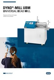 Katalog DYNO®-MILL UBM UNIVERSAL BEAD MILL