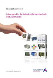 Katalog Lösungen für die industrielle Messtechnik und Automation