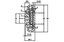 Teleskopschienen vollauszüge Stahl RA5R