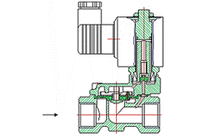 Magnetventile, servogesteuert