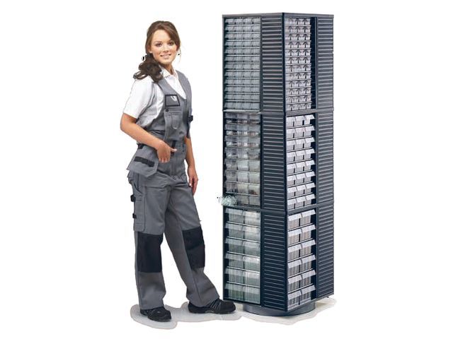 Drehständer für Kleinteilmagazine : 12-550