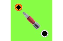 Wiha : WIHA- Embouts - Embouts Maxxtor - Embouts MaxxTor de 29, Robertson, forme C 6,3