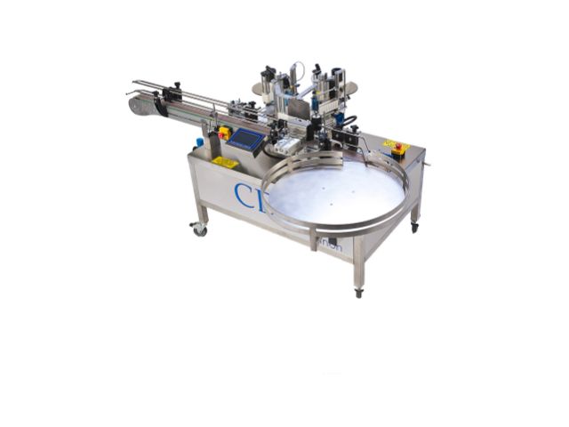 Ninon VAPE - Vollautomatische Linear-Etikettiermaschine für E-Liquid-Flakons