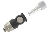 Sicherheits-Verschlußkupplungen ISO 6150 C : Kratzfeste Konzeption