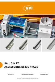 DIN-Schienen-Katalog und Montagezubehör