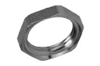 Gegenmuttern Messing, mit Hinterstich