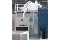 Drahtgurt-Strahlanlage