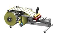 Halbautomatische Etikettiermaschine für flache und ovale Flaschen | Autofix Nova