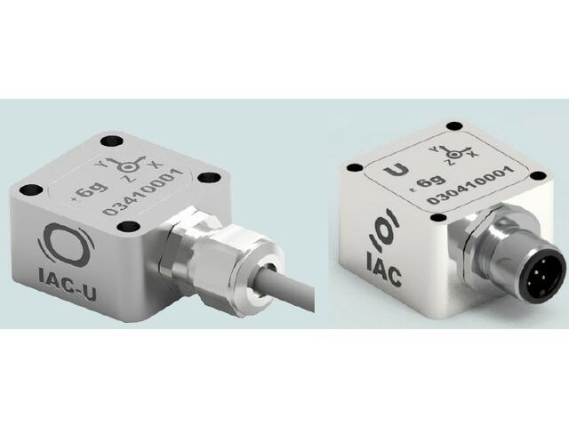 Industrieller Beschleunigungsmesser (0...3V) Drei-Achsen | IAC-U-03