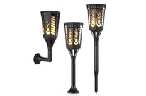 Solar Pollerleuchte - 2-tlg - 4 Montagemöglichkeiten