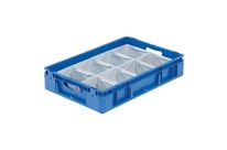 Einsatzbehälter silverline 1/8-Unterteilung 176 x 137 x 80 mm 