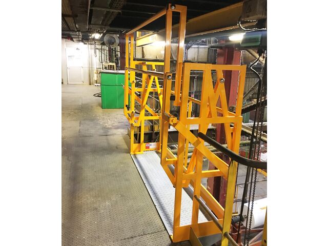 Klappbares faltbares Schleusengeländer | SG14 (AC2M)