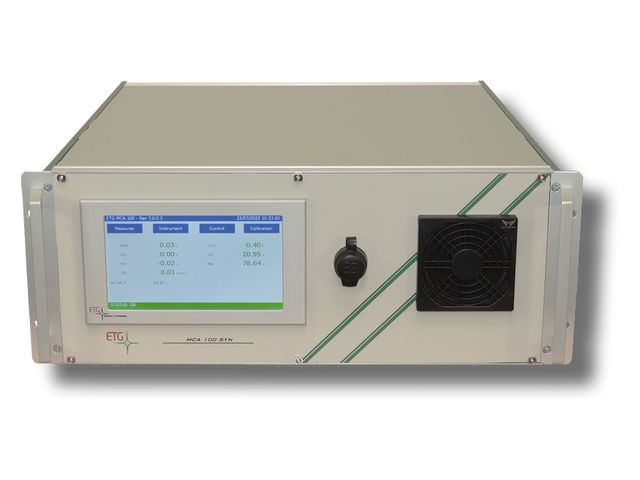 BIOGAS CH4 / CO2 / O2 / H2S / CO-ANALYSATOR | MCA 100 BIO