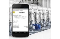 Application zum laseroptischen Ausrichten : RFID ALIGNEMENT -TAG APP