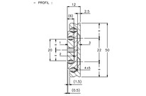 Teleskopschienen vollauszüge Edelstahl ST448