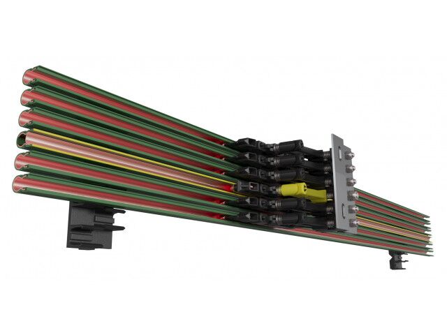 Isolierte Stromschiene U10