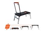 Klappbare Mehrzweck-Werkbank 7 Funktionen - 150 kg Tragkraft