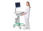 Mobile Arbeitsstation MLC405POW  und ein Medical-kompatibles  Stromversorgungssyste
