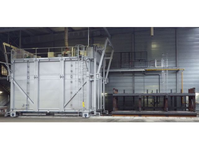 Kammerofen mit mobilem Fördersystem