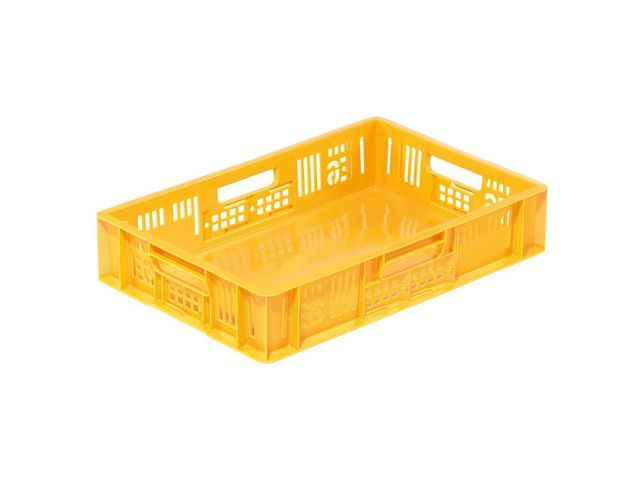 EURO-NORM Fleisch und Geflügel - 600 x 400 x 120 mm - Euro-Fleischbehälter E6