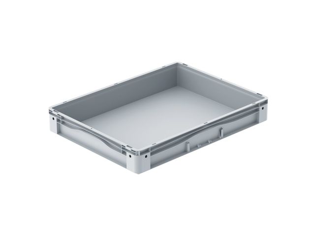 Großbehälter 800 x 600 x 120 mm : EURO-NORM basicline plus