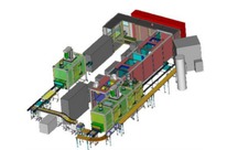 Durchlaufofen für die Industrie