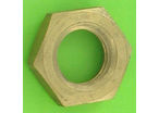 Muttern : Sechskantmuttern - Sechskantmuttern Flach  0.8D - Sechskantmuttern Flach Messing unbehandelt DIN 439