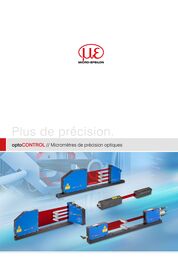Optische Mikrometer und Lichtleiter-Sensoren für die Messung von Durchmesser, Spalt, Kante